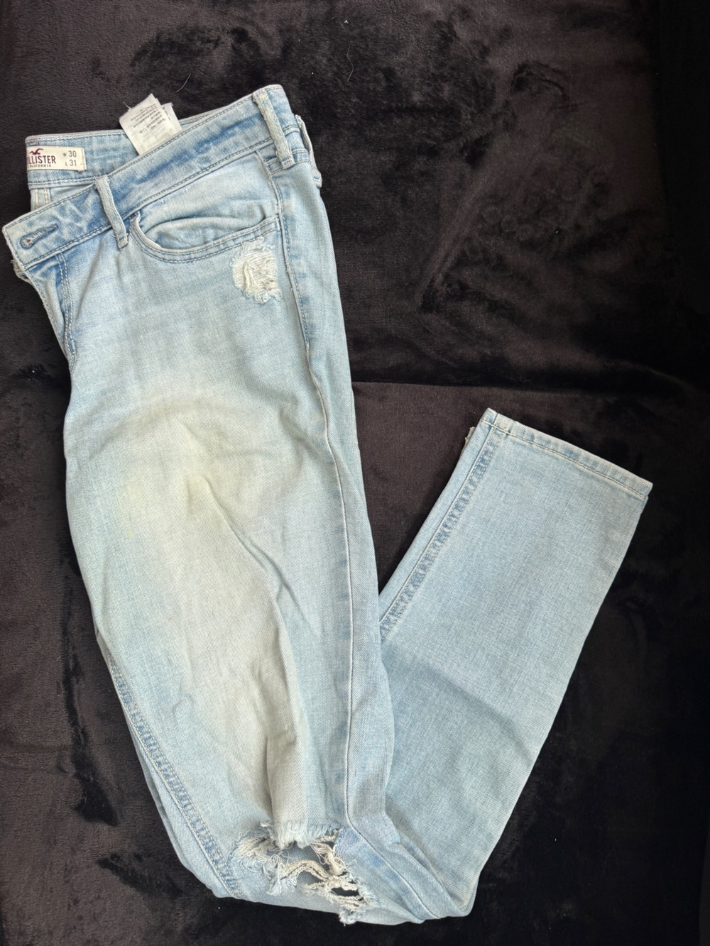 Hollister Light Blue Skinny Jeans